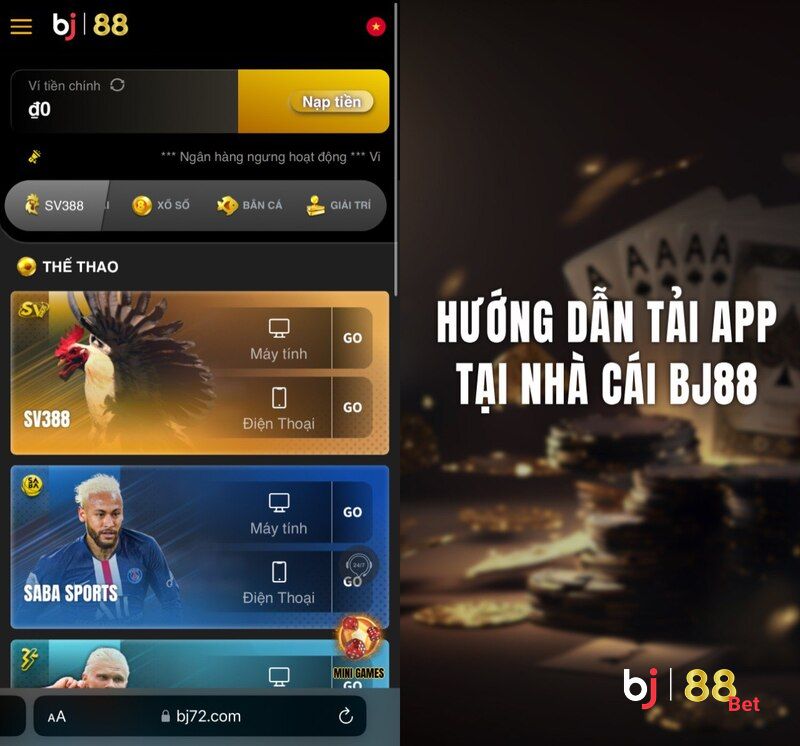  Tải app Bj88 nhanh chóng cho người mới